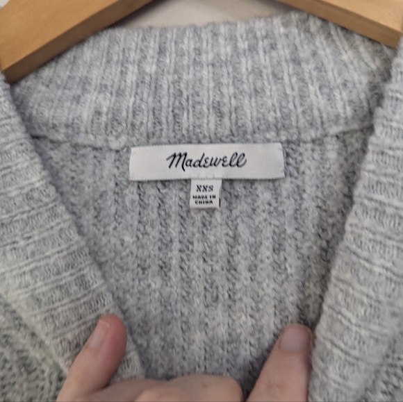 Madewell Ribbed Knit Bell Sleeve Sweater - Picture 9 of 9